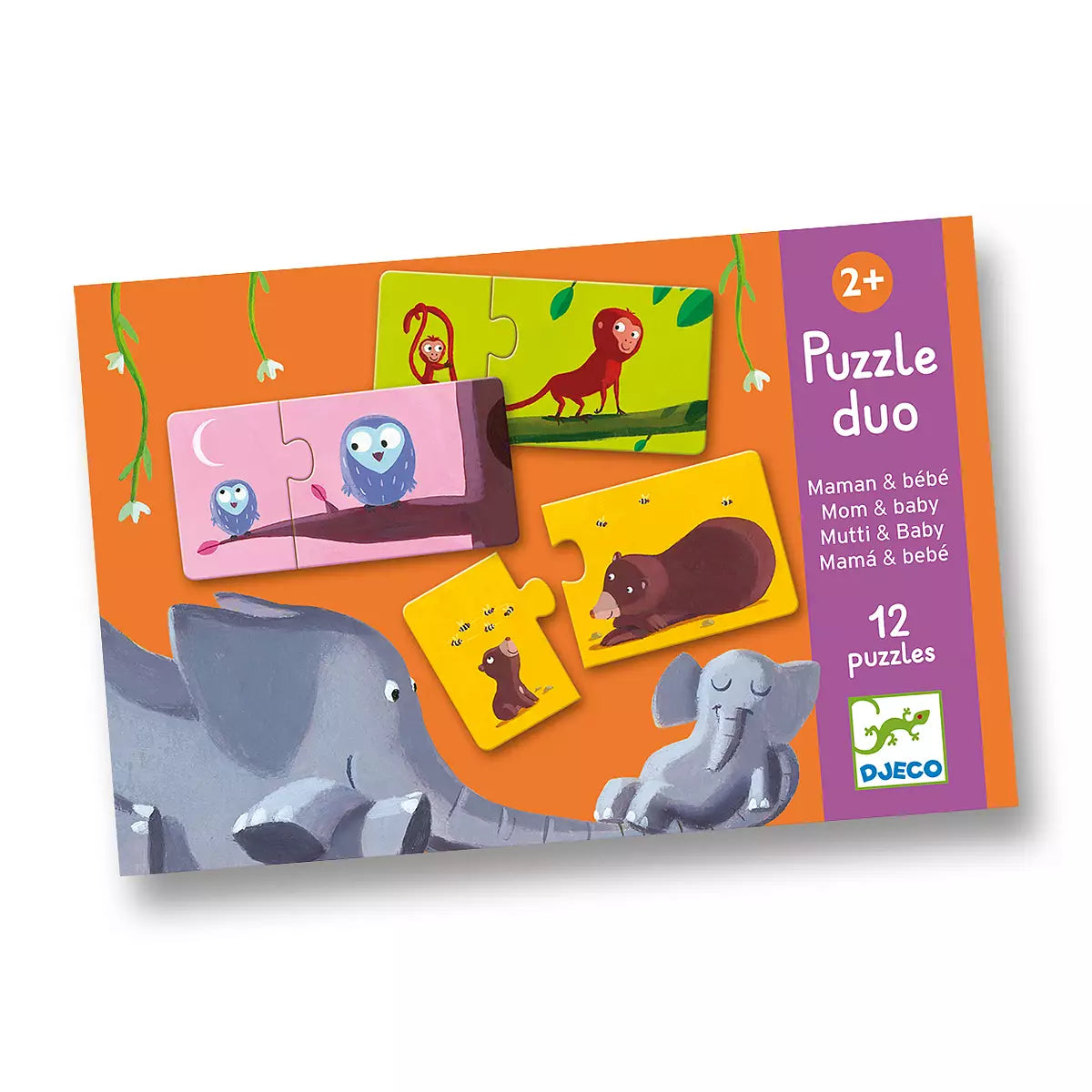 Puzzle-Duo Groß und Klein