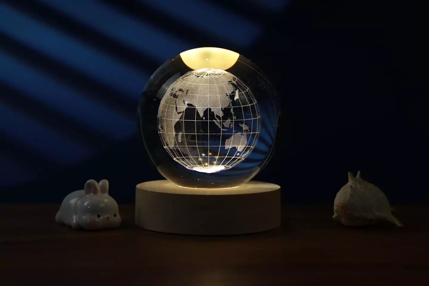Kristallkugel-Medium-Globuslampe